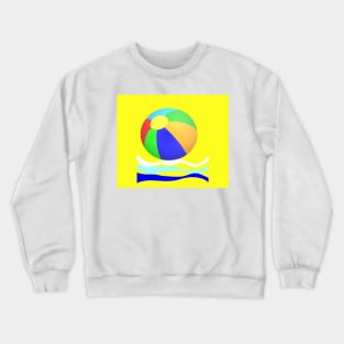 beach ball Crewneck Sweatshirt